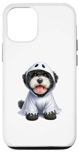 Hülle für iPhone 13 Pro Halloween-Kostüm lustiger Geisterhund von Kostüm für Halloween lustiger Geisterhund