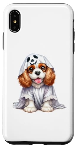 Hülle für iPhone XS Max Halloween-Kostüm lustiger Geisterhund von Kostüm für Halloween lustiger Geisterhund