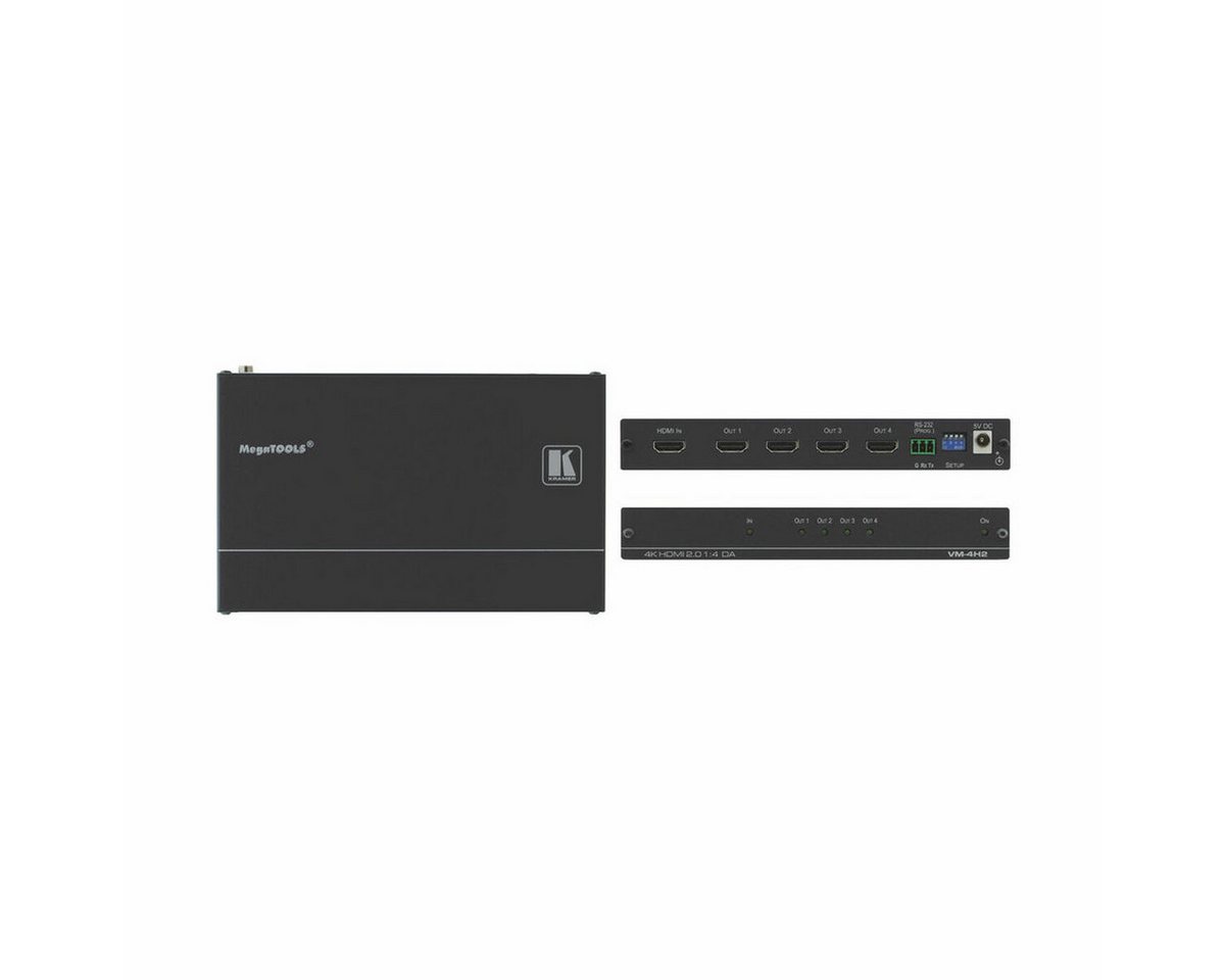 Kramer Electronics Netzwerk-Switch (KVM-Switch Kramer Electronics VM-4H2) von Kramer Electronics