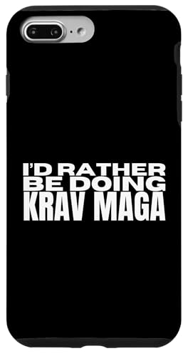 Hülle für iPhone 7 Plus/8 Plus Ich würde lieber Krav Maga machen Lustiges Krav Maga von Krav Maga Enthusiast Martial Arts Lifestyle