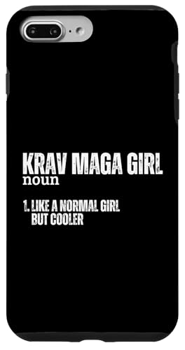 Hülle für iPhone 7 Plus/8 Plus Krav Maga Mädchendefinition Lustige Frauen Krav Maga von Krav Maga Enthusiast Martial Arts Lifestyle