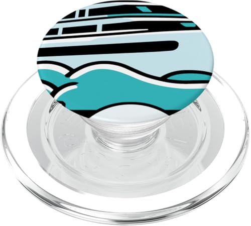 Kreuzfahrtschiff Kreuzfahrer - Urlaub Schiff Kreuzfahrt PopSockets PopGrip für MagSafe von Kreuzfahrt Geschenke & Ideen