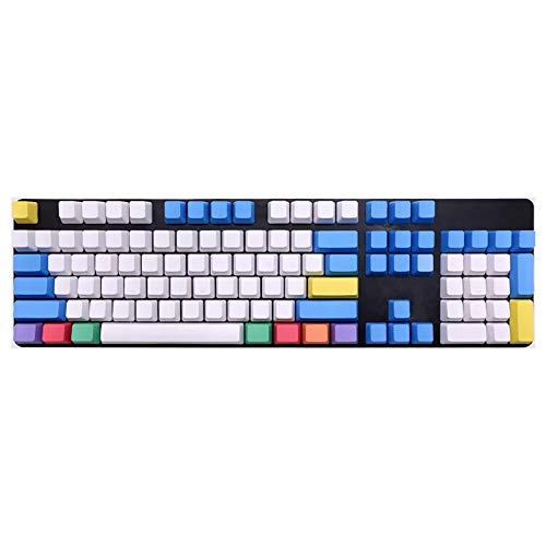 Kripyery 108 stücke PBT Keycap Lightproof Seitenansicht Keine Buchstaben Schlüsselkappen Ersatz für mechanische Tastatur 8. von Kripyery