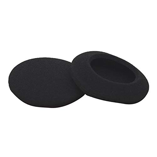 Kripyery 2Pack Ersatz Ohr Polster Schaumstoff Abdeckung für Kopfhörer, 3,5/4,5/5/5/5/6cm Kopfhörer Ohr Polster Kissen Headset Ohr Abdeckung mit Memory Form Headset Headset Zubehör 5,5 cm von Kripyery