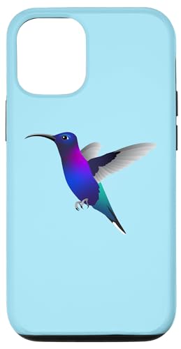 Hülle für iPhone 15 Violetter Säbelkolibri von Kristen Weil