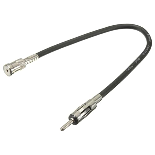 Krujecnt Antennenadapterkabel - Radioantennenverlängerung | Autoradio Antennen-Konverter Adapter für Autos, Antennenverlängerungskabel, Antennen-Audiokabel von Krujecnt