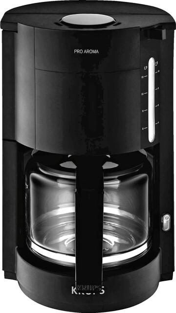 Krups F309-08 ProAroma Filterkaffeemaschine schwarz Krups F309-08 ProAroma Filterkaffeemaschine schwarz von Krups
