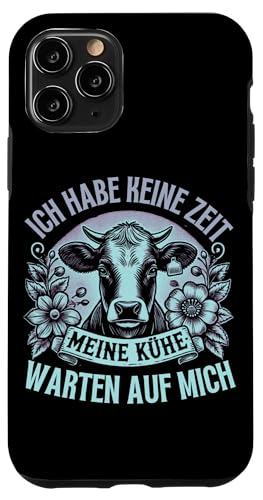 Hülle für iPhone 11 Pro Kuh Damen Kühe Kuhliebhaber Bauer Bauernhof Rinder Kuh von Kühe Shirt für Küheliebhaber Geschenke