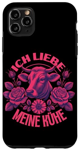 Hülle für iPhone 11 Pro Max Kuh Damen Kühe Kuhliebhaber Bauer Bauernhof Rinder Kuh von Kühe Shirt für Küheliebhaber Geschenke