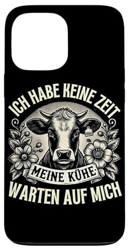 Hülle für iPhone 13 Pro Max Kuh Damen Kühe Kuhliebhaber Bauer Bauernhof Rinder Kuh von Kühe Shirt für Küheliebhaber Geschenke