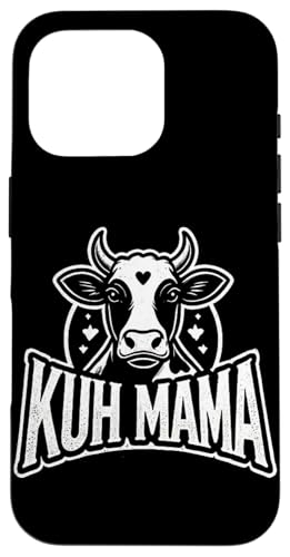 Hülle für iPhone 16 Pro Kuh Mama Kühe Kuhliebhaber Bauer Bauernhof Rinder Kuh von Kühe Shirt für Küheliebhaber Geschenke