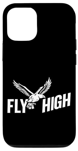 FLY HIGH Bold Typografisch Hülle für iPhone 12/12 Pro von Kühnes typografisches Design