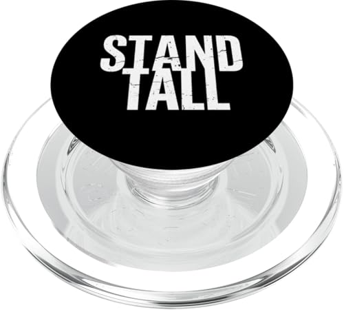 STAND TALL Bold Typografisch PopSockets PopGrip für MagSafe von Kühnes typografisches Design