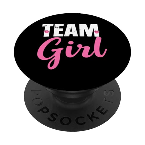 TEAM Girl Bold Typografisch PopSockets Klebender PopGrip von Kühnes typografisches Design