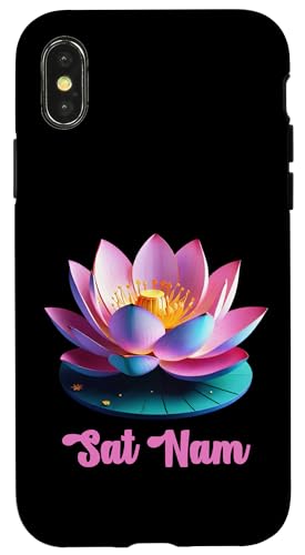 Hülle für iPhone X/XS Sat Nam - Kundalini Yoga Spirituelle Lotusblume von Kundalini Meditation Yoga Design