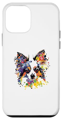 Hülle für iPhone 12 mini Pointillismus - Punktkunst Papillon von Kunstvolle Papillon Designs