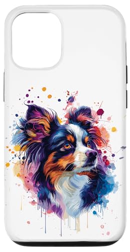 Hülle für iPhone 13 Pro Malerei - kunstvoller Papillon von Kunstvolle Papillon Designs