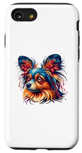 Hülle für iPhone SE (2020) / 7 / 8 Malerei - kunstvoller Papillon von Kunstvolle Papillon Designs