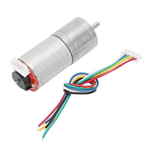 DC 6V Encoder Getriebemotor Drehzahluntersetzungsmotor mit Encoder Geschwindigkeitscodeplatte Geeignet für Roboter Rc Auto Diy Motor Spielzeug Roboter Drucker Balance Auto Smart Home(1000) von Kuuleyn