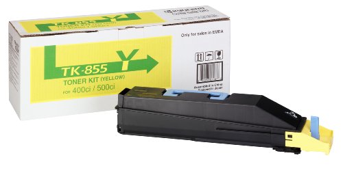 Kyocera 1T02H7AEU0 TK-855Y Tonerkartusche 18.000 Seiten, gelb von Kyocera