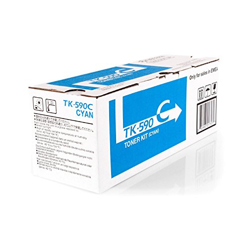 Kyocera Toner Cyan TK-590C Pages 5.000, 0T2KVCNL (Pages 5.000) von Kyocera