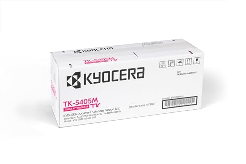 Kyocera Toner TK-5405M Toner Magenta. Original Tonerkartusche. Toner Drucker kompatibel für TASKalfa MA3500ci. Toner Drucker Multifunktionsgerät. von Kyocera