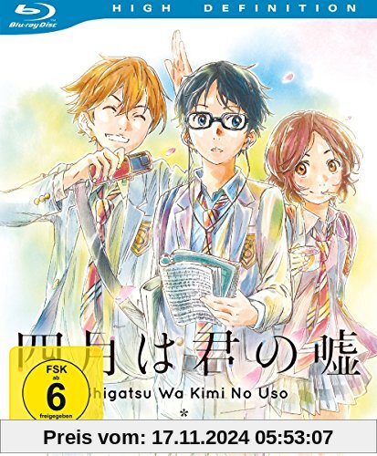 Shigatsu Wa Kimi No Uso - Sekunden in Moll Vol. 4 Ep. 17-22 (inkl. Notenblätter) [Blu-ray] von Kyohei Ishiguro