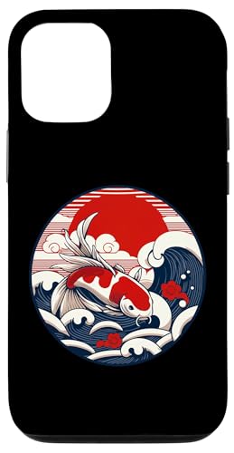 Hülle für iPhone 14 Japan Koi Karpfen Fische Nishikigoi Wasser Traditionell von Kyoto Design Lab