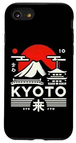 Hülle für iPhone SE (2020) / 7 / 8 Japan Traditionelles Motiv Kyoto von Kyoto Design Lab