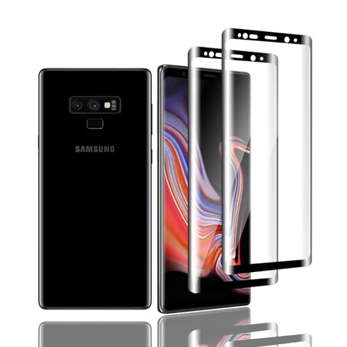 Kziwii 2 Stück Schutzfolie für Samsung Galaxy Note9 Panzer Schutz Glas, Panzerfolie, Schutzglas, HD Displayschutzfolie, 9H Härte, Anti-Kratz, Anti-Bläschen für Samsung Galaxy Note9 von Kziwii