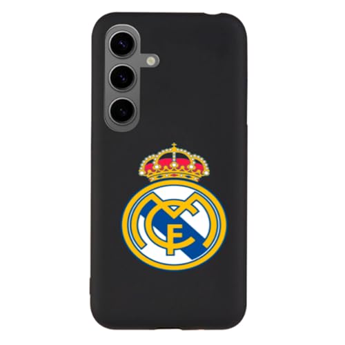 LA CASA DE LAS CARCASAS Schutzhülle für Samsung Galaxy S24 Plus von Real Madrid, Wappen von Real Madrid, aus flüssigem Silikon zum Schutz Ihres Handys. Flexible Schicht, mit offizieller Lizenz von von LA CASA DE LAS CARCASAS