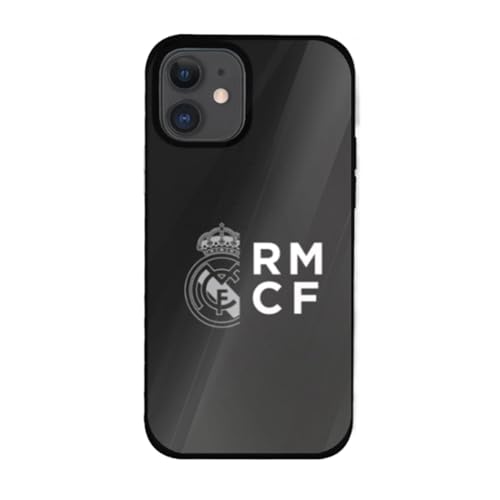 Schutzhülle für iPhone 12-12 Pro Real Madrid Premium zum Schutz Ihres Handys. Flexible Silikonschicht mit offizieller Lizenz von Real Madrid von LA CASA DE LAS CARCASAS