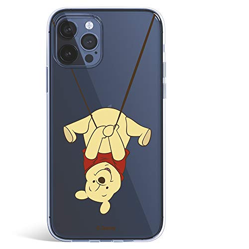 Schutzhülle für iPhone 12 Pro Max von Winnie The Pooh Winnie Schaukel zum Schutz Ihres Handys. Flexible Silikonhülle mit offizieller Disney-Lizenz. von LA CASA DE LAS CARCASAS