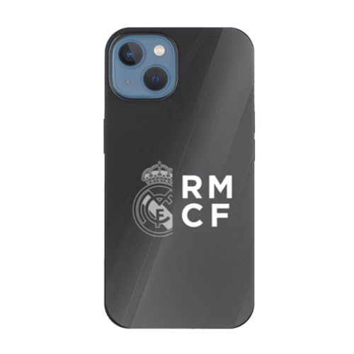 Schutzhülle für iPhone 14 von Real Madrid Premium zum Schutz Ihres Handys. Flexible Silikonschicht mit offizieller Lizenz von Real Madrid von LA CASA DE LAS CARCASAS