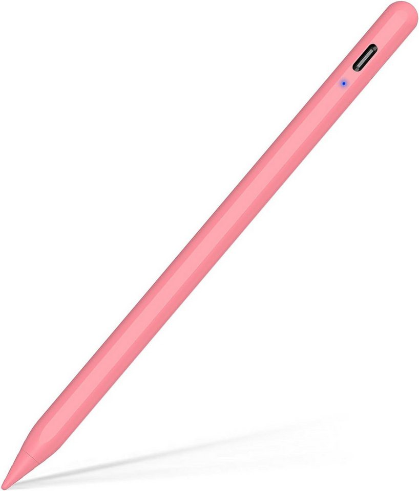 LA CUTE Eingabestift Stylus Pen für iPad mit USB-C, Magnetischer Eingabestift, Pencil (Stylus Pen Set mit Ladekabel & Ersatzspitzen für iPads, Enthält Stylus Pen, USB-C Ladekabel, 3 Ersatzspitzen) Kabelloses Laden, Magnetische Befestigung, Kippfunktion von LA CUTE