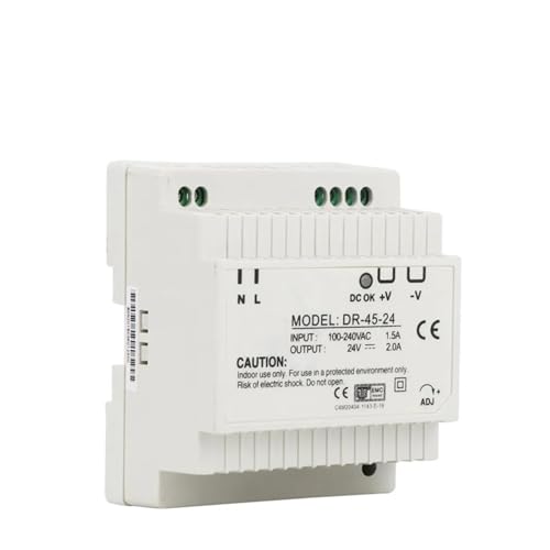 DR-45 45W Single Output 5V 12V 15V 24V Din Rail Industrial Switching Power Supply LABDIP(15V) von LABDIP