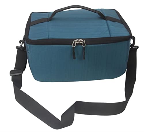 LABOIUF Wasserdicht DSLR. Kamera-Objektivgehäuse-Einsatz-Schutzhandtasche tragen Handtasche gepolsterte Hülle Linsenbeutel Fit for Canon Fit for Nikon Fit for Sony Kameratasche(Blue) von LABOIUF