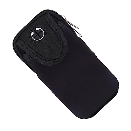 LABRIMP Sportarmband Handys Armpakettasche Arm-Handytasche Laufarmband laufende Handytasche Jogging Handytasche Running Phone Holder Schlüsselanhänger Paket Fitness-Handytasche Black von LABRIMP