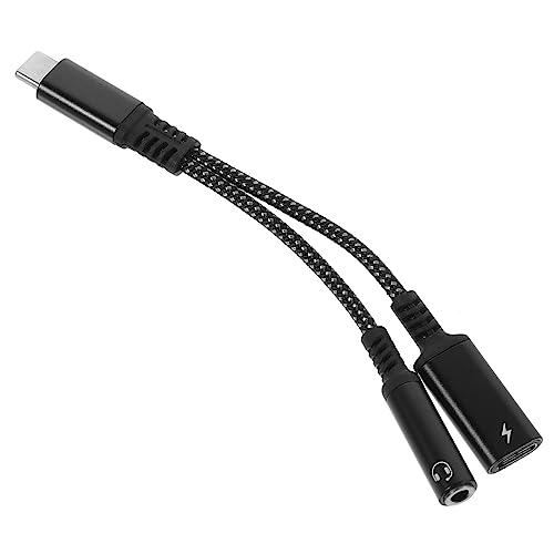 LABRIMP USB C Kopfhörer Adapter USB C Zu AUX Adapter Klinke Adapter Für Laptop USB Audio Adapter Mit Kompaktem Design Und Hochwertiger Klangübertragung Ideal Für Musikgenuss Und von LABRIMP