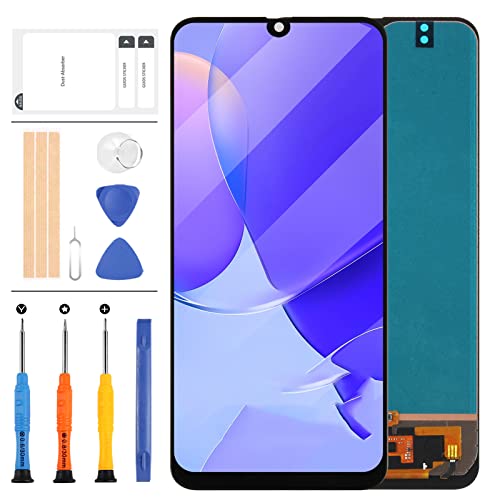 Display für Samsung Galaxy M30 2019 M305 M305F LCD Touchscreen Digitizer Vollglas Montage LCD Display für Samsung Galaxy M30 Ersatzteil Kit mit Werkzeug von LADYSON