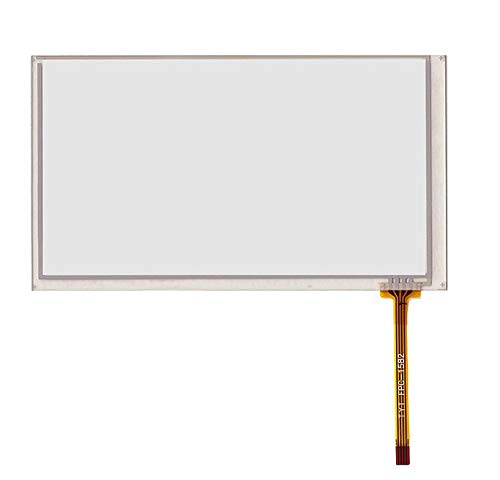 LADYSON Touchscreen mit 4 Drähten für HSD062IDW1 A01/TM062RDH03/PW062XS1 Widerstand handgeschriebener Touchscreen Glas Digitizer Ersatz 155 mm x 88 mm (kein LCD-Display) von LADYSON