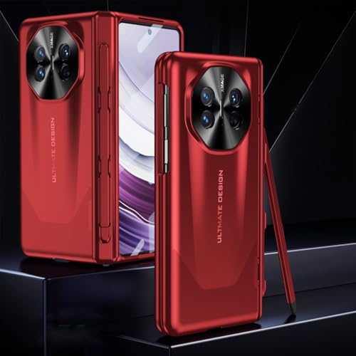 Handy-Klapphülle Kompatibel mit Huawei Mate Hüllenabdeckung(Red) von LAHDFKAJ