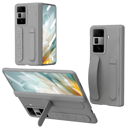 Handy-Klapphülle Schutzhülle mit Ständer, kompatibel mit Huawei Honor Magic Vs3, [integrierter Displayschutz und Handschlaufe] Schutzhülle in Militärqualität, stoßfest, Handyhülle for Huawei Honor Mag von LAHDFKAJ