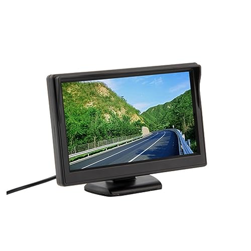 LALADEFIEE 5 Auto Monitor Rückfahrcamera Rückfahrkamera Display Auto DVD Player Auto Spiegel Dashcam Auto Rückfahrkamera Kabellos Auto Fernseher Rückfahrkamera Auto von LALADEFIEE