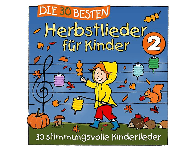 Sommerland,S./Glück,K.& Kita-Frösche,Die - Die 30 Besten Herbstlieder Für Kinder 2 (CD) von LAMP UND L