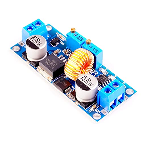 XL4015 DC-DC Buck Converter LAOMAO Einstellbarer Spannungswandler 5A 8-36V zu 1,25-32V Power Module kompatibel für Arduino Raspberry Pi von LAOMAO