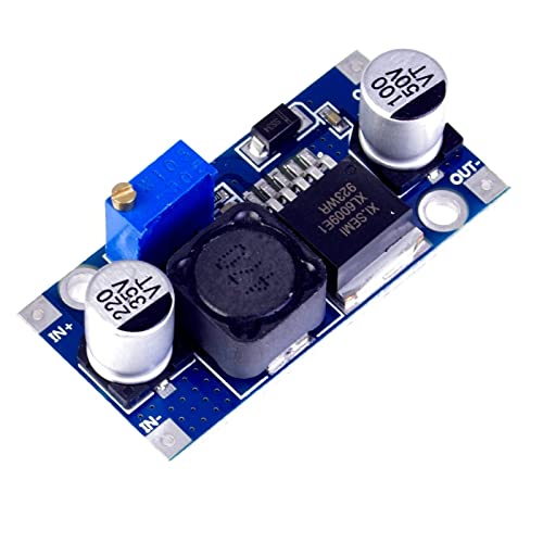 XL6009 DC-DC Buck Converter Module, 3～32V bis 5～35V 4A Einstellbarer Step Up Spannungsregler DC Wandler Modul für Arduino Raspberry DIY-Projects basteln von LAOMAO