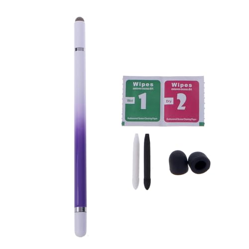 Stift für Touchscreen, digitaler Bleistift, glatter kapazitiver Stift, feine Spitze, universell zum Schreiben/Zeichnen, hohe Empfindlichkeit, 4-in-1 von LARUISEE