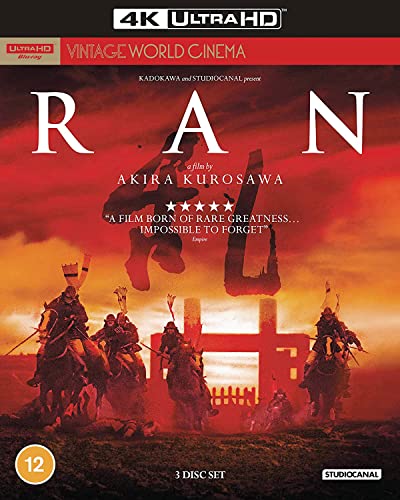 Ran (Vintage World Cinema) 4K Ultra-HD [Blu-ray] [2021] [Region A & B & C] von STUDIOCANAL