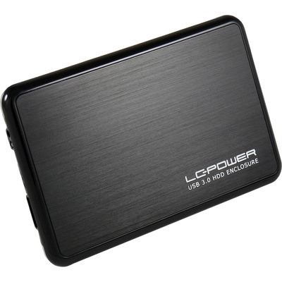 LC-Power LC-25BUB3, externes 2,5-SATA-Gehäuse, USB 3.0, alu/schwarz von LC-Power